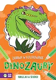 Zabawa w kolorowanie Dinozaury