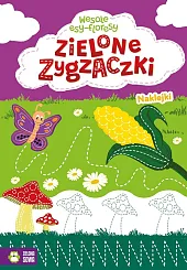 Wesołe esy-floresy Zielone zygzaczki