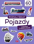Poznaj świat Zabawa z naklejkami Pojazdy