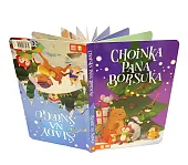 Zimowe opowiastki Choinka pana Borsuka Ślady,