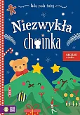 Pada pada śnieg Niezwykła choinka