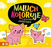 Maluch koloruje i poznaje zwierzęta