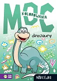 Moc kolorowania Dinozaury