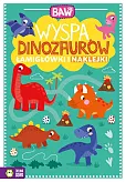 Baw się Wyspa dinozaurów Łamigłówki i naklejki