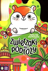 Zakręcone kolorowanie Zwierzaki w podróży