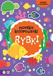 Morskie kolorowanki Rybki