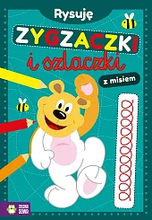 Rysuję zygzaczki i szlaczki z misiem