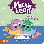 Maciuś i Leon wspólnie czytają książkęKatarzyna Wierzbicka