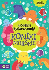Morskie kolorowanki Koniki morskie