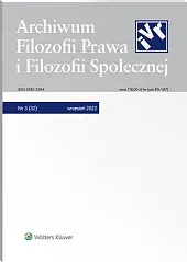 Archiwum Filozofii Prawa i Filozofii Społecznej 