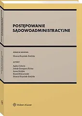 Postępowanie sądowoadministracyjneHanna Knysiak-Sudyka