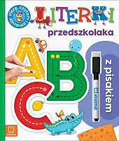 Literki przedszkolaka z pisakiem Piszę czytam,Agnieszka Bator
