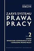 Zarys systemu prawa pracy Zarys systemu prawa pracy
