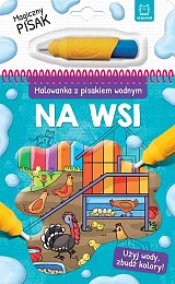 Malowanka z pisakiem wodnym Na wsi