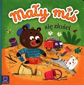 Mały miś się złości duży format