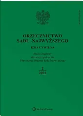 Orzecznictwo Sądu Najwyższego. Izba Cywilna 