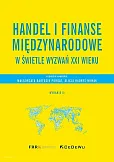 Handel i finanse międzynarodowe w świetle wyzwań XXI wieku