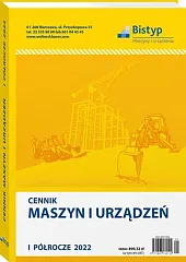 Cennik maszyn i urządzeń  Cennik maszyn i urządzeń