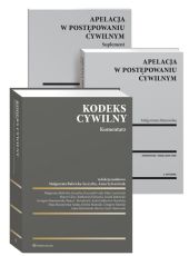 PAKIET: Kodeks cywilny. Komentarz + Apelacja w postępowaniu cywilnym. Komentarz. Orzecznictwo PAKIET: Kodeks cywilny. Komentarz + Apelacja w postępowaniu cywilnym. Komentarz. Orzecznictwo