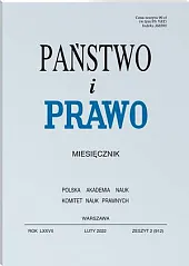 Państwo i Prawo Andrzej Wróbel Państwo i Prawo Andrzej Wróbel