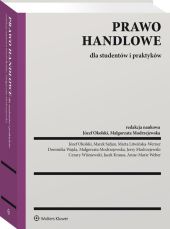 Prawo handlowe dla studentów i praktyków Prawo handlowe dla studentów i praktyków