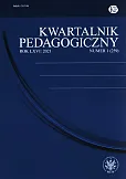 Kwartalnik Pedagogiczny 1/2021 Kwartalnik Pedagogiczny 1/2021