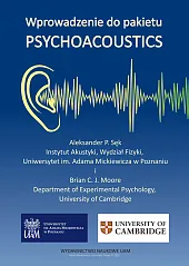 Wprowadzenie do pakietu Psychoacoustics / Guide,AleksanderP. Sęk