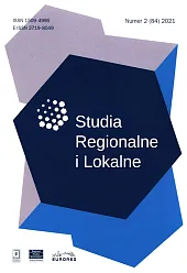 Studia Regionalne i Lokalne 2 (84),