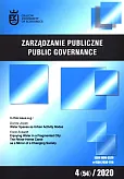 Zarządzanie Publiczne 4 (54) 2020 Zarządzanie Publiczne 4 (54) 2020