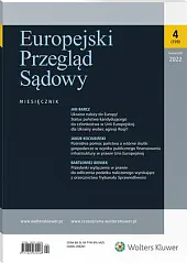 Europejski Przegląd Sądowy  Europejski Przegląd Sądowy