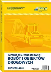 Katalog cen jednostkowych robót i obiektów, 