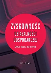 Zyskowność działalności gospodarczejMarta Nowak Edward Nowak