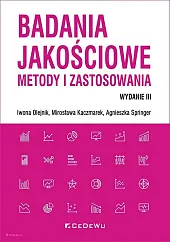 Badania jakościowe Metody i zastosowaniaMirosława Kaczmarek