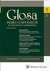 Glosa - Prawo Gospodarcze w Orzeczeniach, 