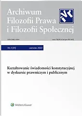 Archiwum Filozofii Prawa i Filozofii Społecznej 