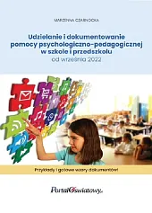 Udzielanie i dokumentowanie pomocy psychologiczno-pedagogicznej w szkole i przedszkolu od września 2022