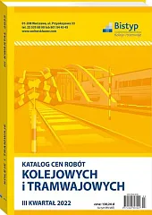 Katalog cen robót KOLEJOWYCH i TRAMWAJOWYCH  Katalog cen robót KOLEJOWYCH i TRAMWAJOWYCH