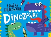 Książka do kolorowania Dinozaury