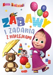 Masza i Niedźwiedź Zabawy i zadania z naklejkami 2
