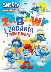 Smerfy Zabawy i zadania z naklejkami,Izabela Karpiszuk