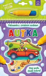 Malowanka z pisakiem wodnym AutkaAnna Podgórska