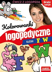 Kolorowanki logopedyczne Głoski F W z,Joanna Krzemień-Przedwolska