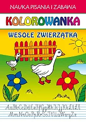Kolorowanka Wesołe zwierzętkaBeata Guzowska