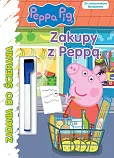Peppa Pig Zadania do ścierania Zakupy z Peppą