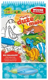 Moje Dinozaury Wodne kolorowanie Stwory duże,