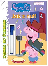 Peppa Pig Zadania do ścierania Jak,