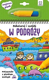 Pokoloruj i znajdź w podróżyAnna Podgórska