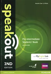 Speakout 2nd Edition Pre-iIntermediate Student's Book with MyEnglishLab + DVD