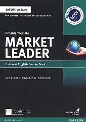 Market Leader 3rd Edition Extra Pre-intermediate Course Book + DVD