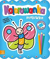 Kolorowanka maluszka Obrazki z grubym obrysem,Agnieszka Bator